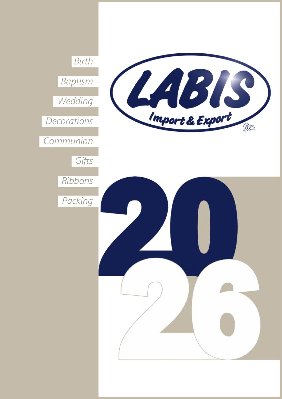 LABIS Catalogue 2026 cover